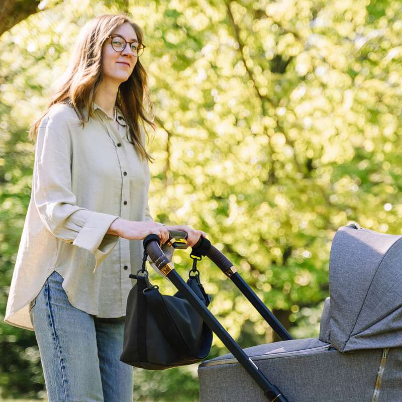 Done By Deer Τσάντα καροτσιού - Μαύρη