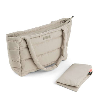 Done By Deer Quilt Puzzles Tote Bag - Sand