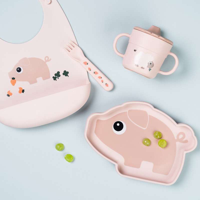 Done By Deer Bavoir - Silicone - Fille - Poudre