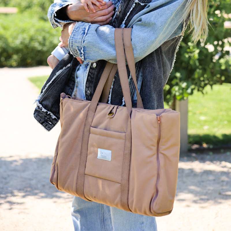 Cam Cam Copenhagen Torba za dojenčke - Zložljiva - OCS - Kamel