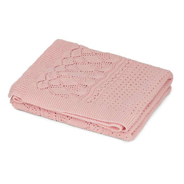Cam Cam Copenhagen Sweter Pointelle - Niemowlę - GOTS - Sorbet