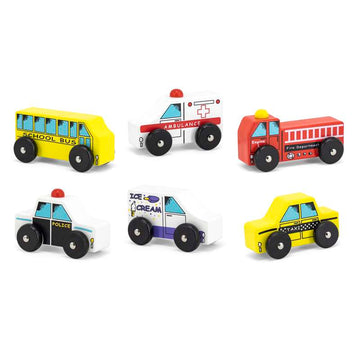 Kid'oh Sada m. mestských áut - 6 ks.