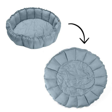 Play & Go Bloom - Nid d'enfant / Tapis de jeu - Bleu Poussiéreux