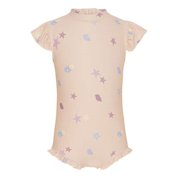 Vanilla Copenhagen Swimsuit UV50+ - Starfish - Misty Rose - 80/86
