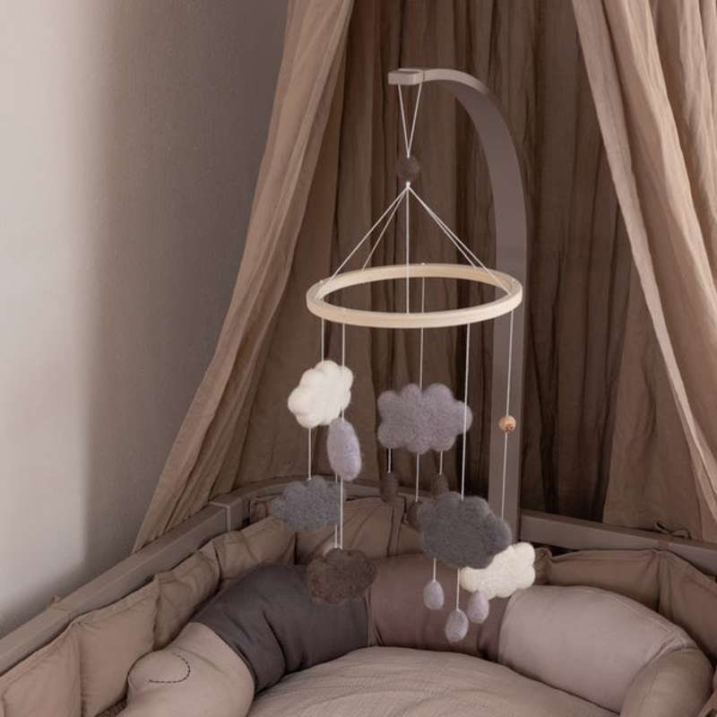 Sebra Anxiety holder in Wood - FSC™ 100% - Jetty Beige