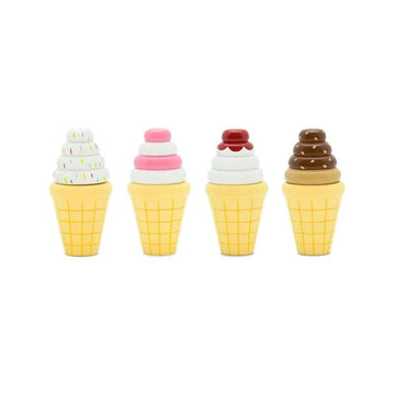 MaMaMeMo Play Food in Tree - Ice Cream Cone - Assorted