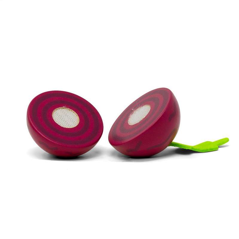 MaMaMeMo Comida de Legumes em Madeira - Beterraba