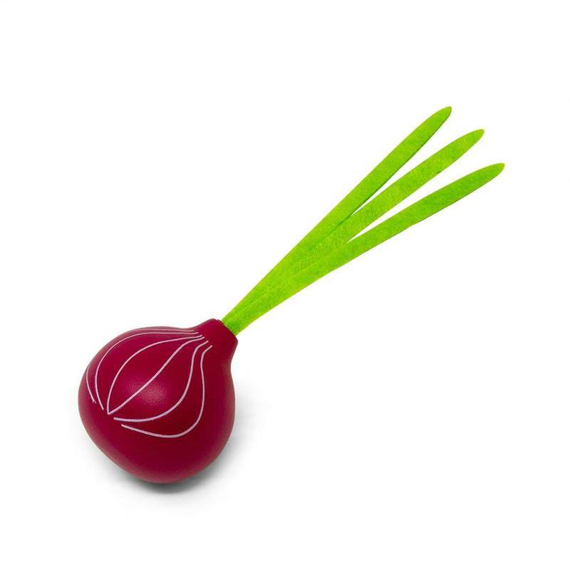 MaMaMeMo Comida de Legumes em Madeira - Rúcula com Topo