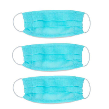 Mini Mommy Puppenspielzeug - blaue Mundschutz 3 Stk.