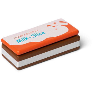 MaMaMeMo Play Food in Træ - Milk slice