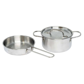 MaMaMeMo Pan en Koekenpan Set - Metaal