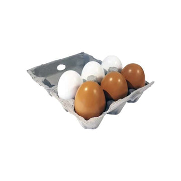 MaMaMeMo Comida para perros en madera - Grandes huevos en bandeja