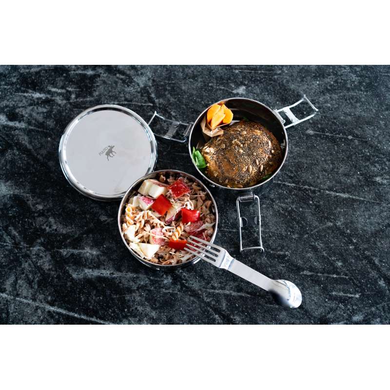 Pulito PureLunchBox Lounaskotelo - Ruostumaton teräs - Tiivis - Bento