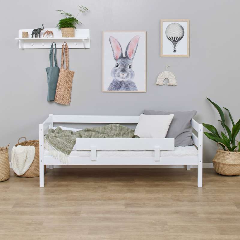 Hoppekids ECO Comfort - Barrera cama a Cama junior - Blanco