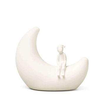 Cam Cam Copenhagen Night lamp - Moon - Off White