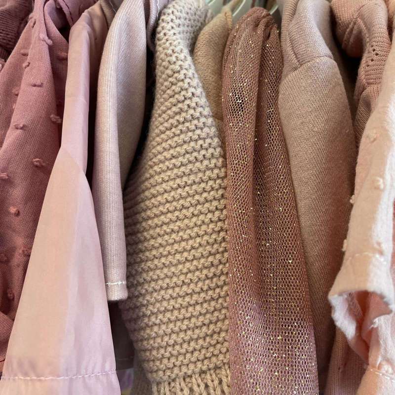 Memories by Así Doll clothes - 43-46 cm. - Shirt with Calf's Kiss - Rosa