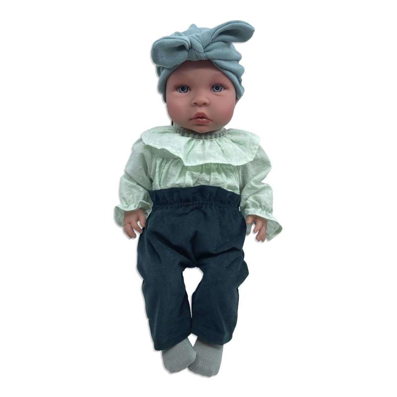 Memories by Así Куклени играчки - 43-46 см. - Риза с яка - Mint