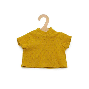 Memories by Así Puppenspielzeug - 43-46 cm. - Kurzarm T-Shirt - Ocker
