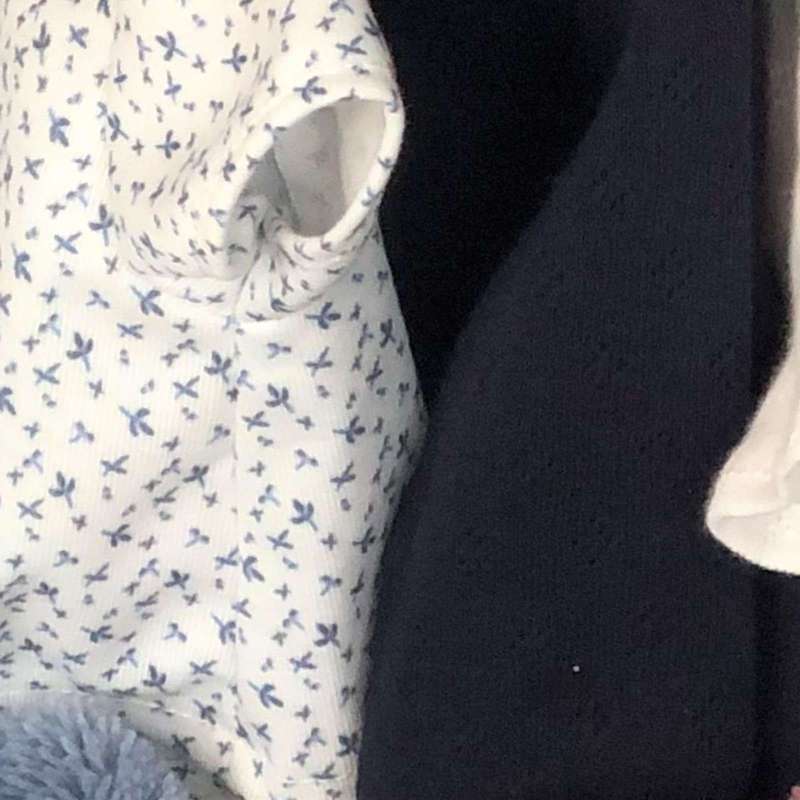 Memories by Así Puppenspielzeug - 43-46 cm. - Langärmliges T-Shirt - Marineblau