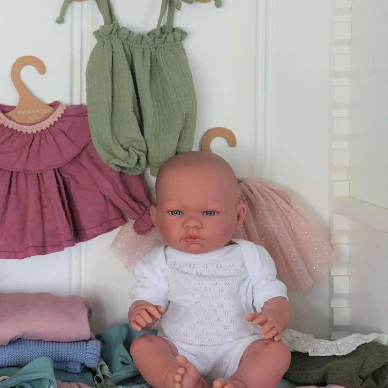 Memories by Así Кукла - 43-46 см. - Пуловер - Тъмнозелен