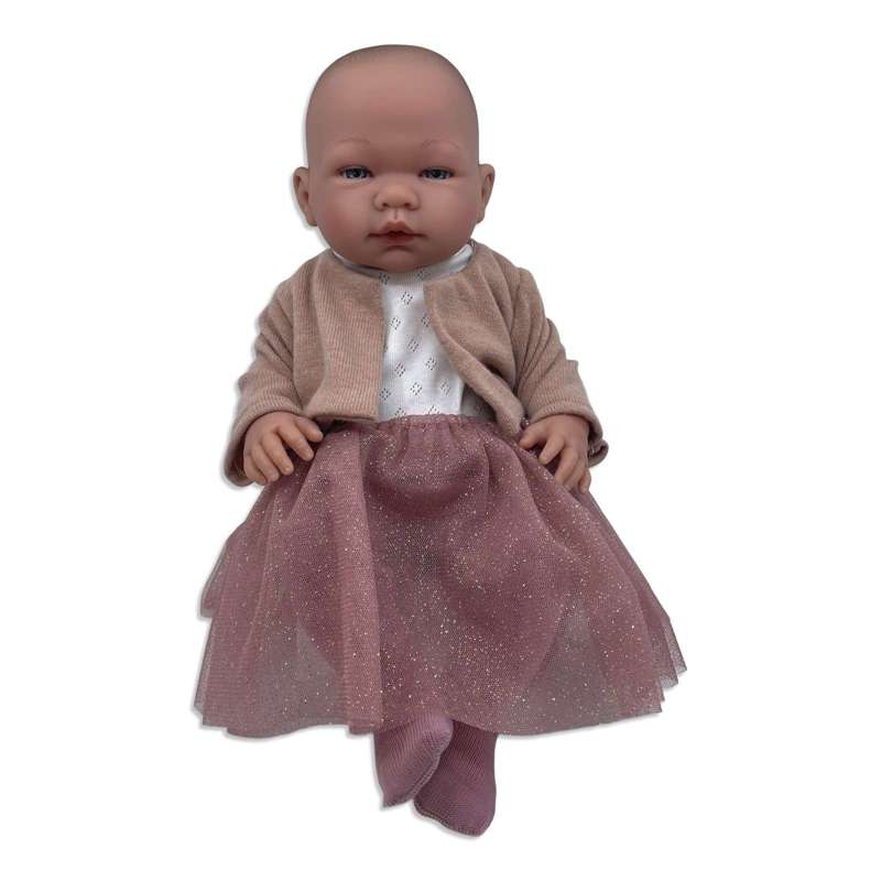 Memories by Así Puppenspielzeug - 43-46 cm. - Strickjacke - Rosa