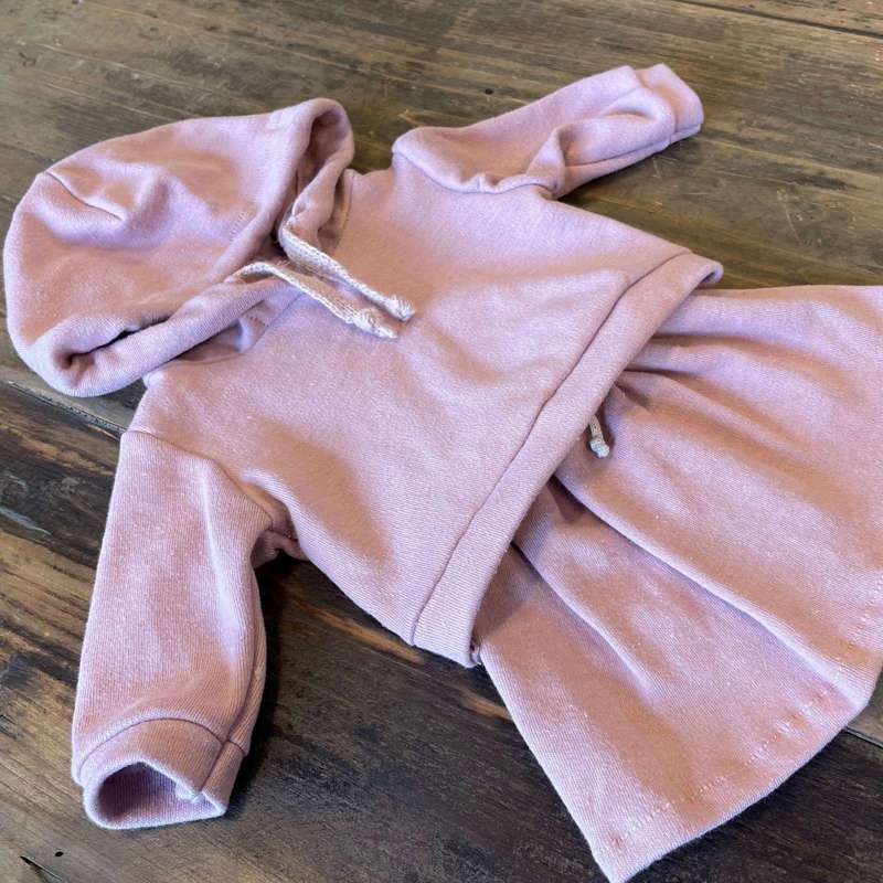 Memories by Así Puppenspielzeug - 43-46 cm. - Hoodie - Rosa