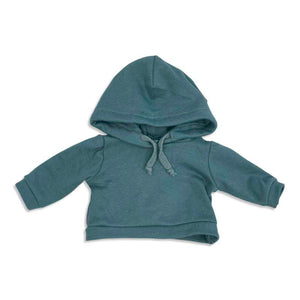 Memories by Así Puppenspielzeug - 43-46 cm. - Hoodie - Antikgrün