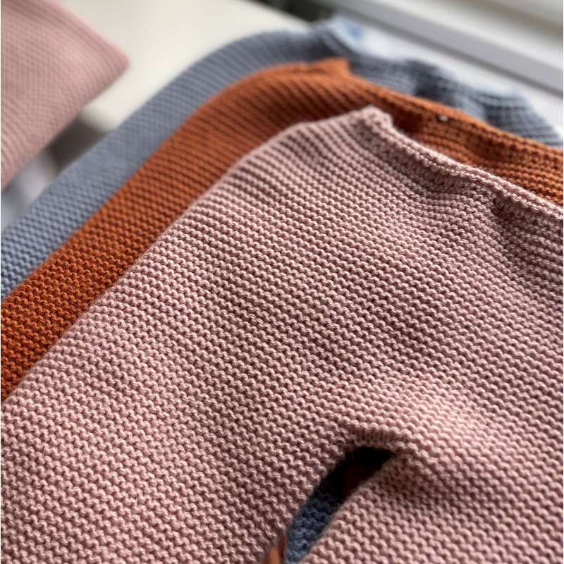 Memories by Así Lalka - 43-46 cm. - Ciepłe spodnie dresowe - Rosa