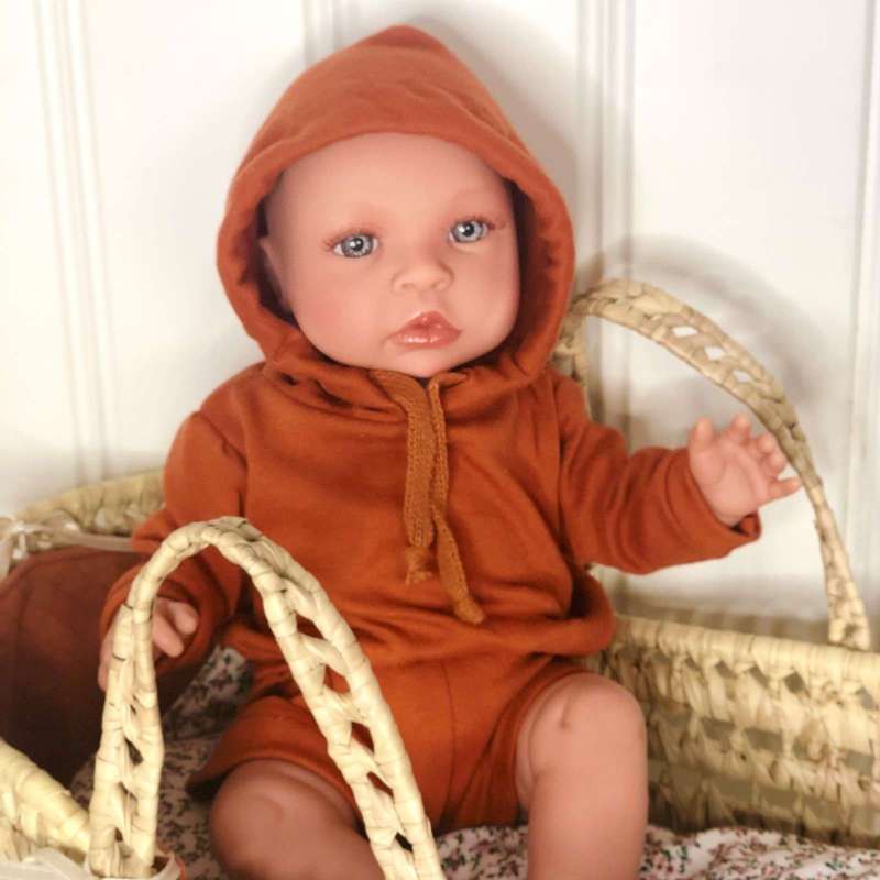 Memories by Así Куклени играчки - 43-46 см. - Шорти - Ръждиво