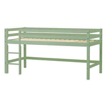 Hoppekids ECO Dream - Ημιυψηλό Κρεβάτι - 90x200 εκ. - Διαχωρίσιμο - Απαλό Πράσινο