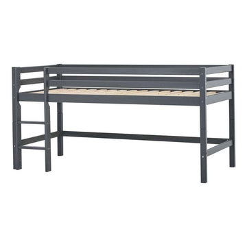 Hoppekids ECO Dream - Το Χρώμα μου Ημίψηλη Κρεβάτι - 90x200 εκ. - Καπνιστό Μαργαρίτα