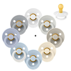 Bibs Rund Colour Schnuller - bundle - 8 Stück - Gr. 1 - Weich und Klar