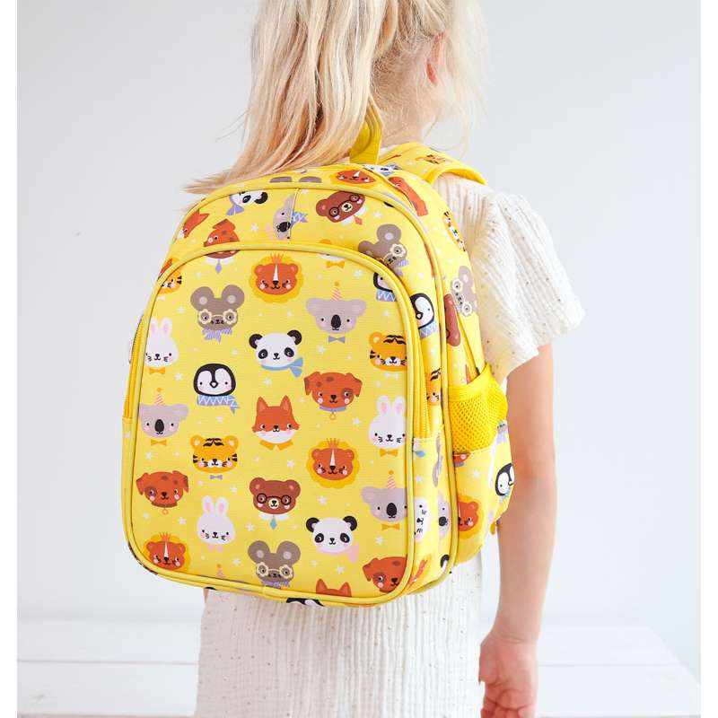 A Little Lovely Company Rucksack m. Kühltasche - Animal Friends