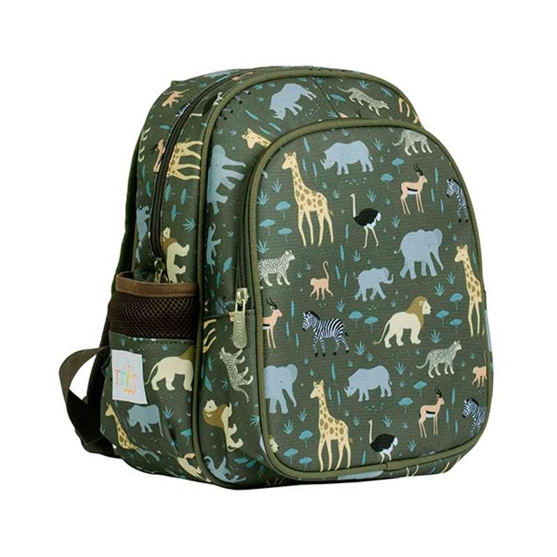 A Little Lovely Company Rucksack m. Kühltasche - Savanna