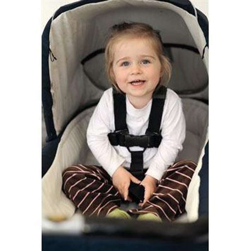 Tønnesen Stroller harness Snup-let 2 - Black