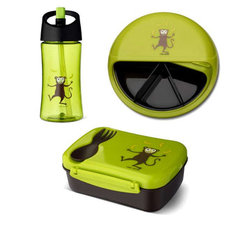 Carl Oscar Set porta pranzo - Piccolo - Scimmia - Lime
