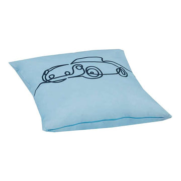 Hoppekids Polštář s velkým autem - CARS - Světle modrá
