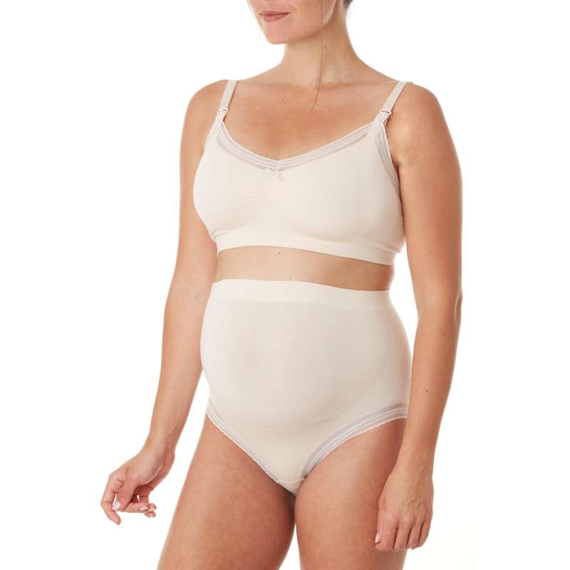 Cache Coeur MILK - maternity low waist shorty panties - Blush