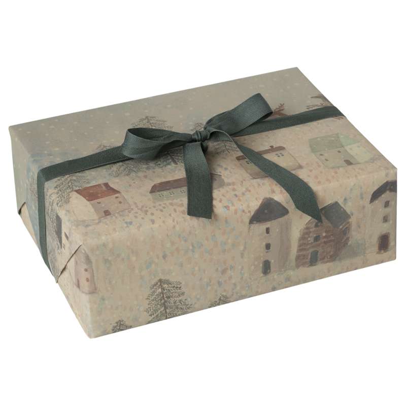 Maileg Geschenkpapier - 10 Meter - Der Weihnachtsmann kommt