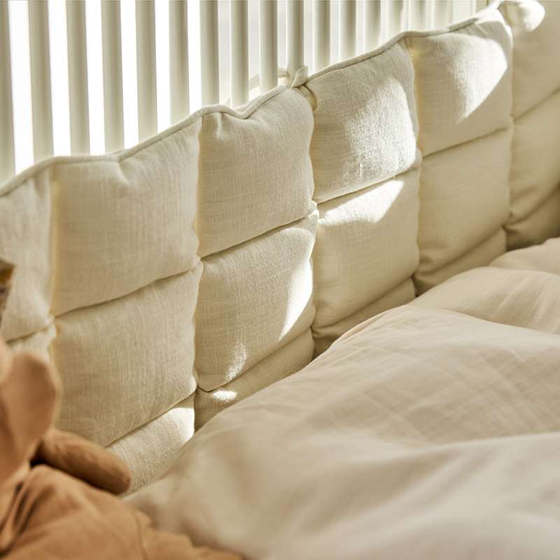 Cocoon Company Barrière de lit - Kapok - 70x140 - Beige doux