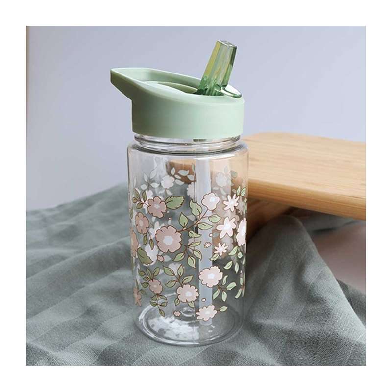A Little Lovely Company Water bottle - Blossoms