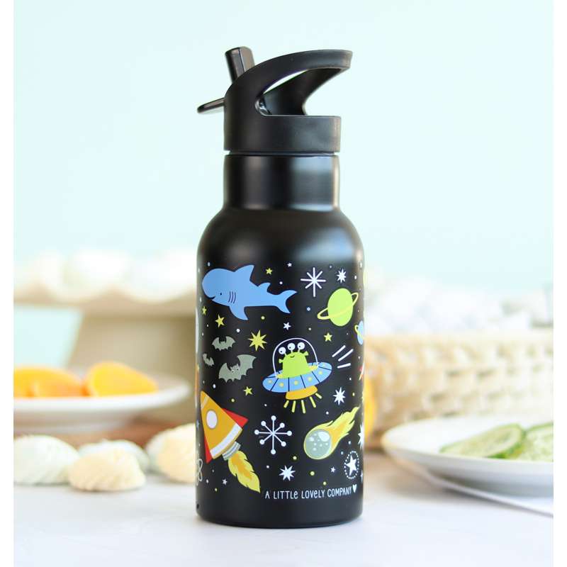 A Little Lovely Company Láhev na pití - 350ml - Galaxy