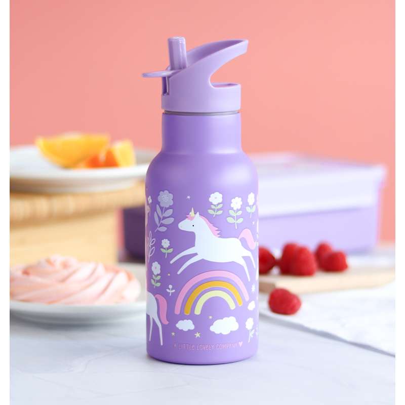 A Little Lovely Company Stojan na pití - 350ml - Unicorn Sny