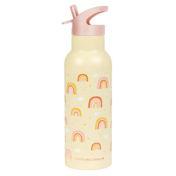A Little Lovely Company Thermos drink bottle XL - 500 ml. - Rainbows