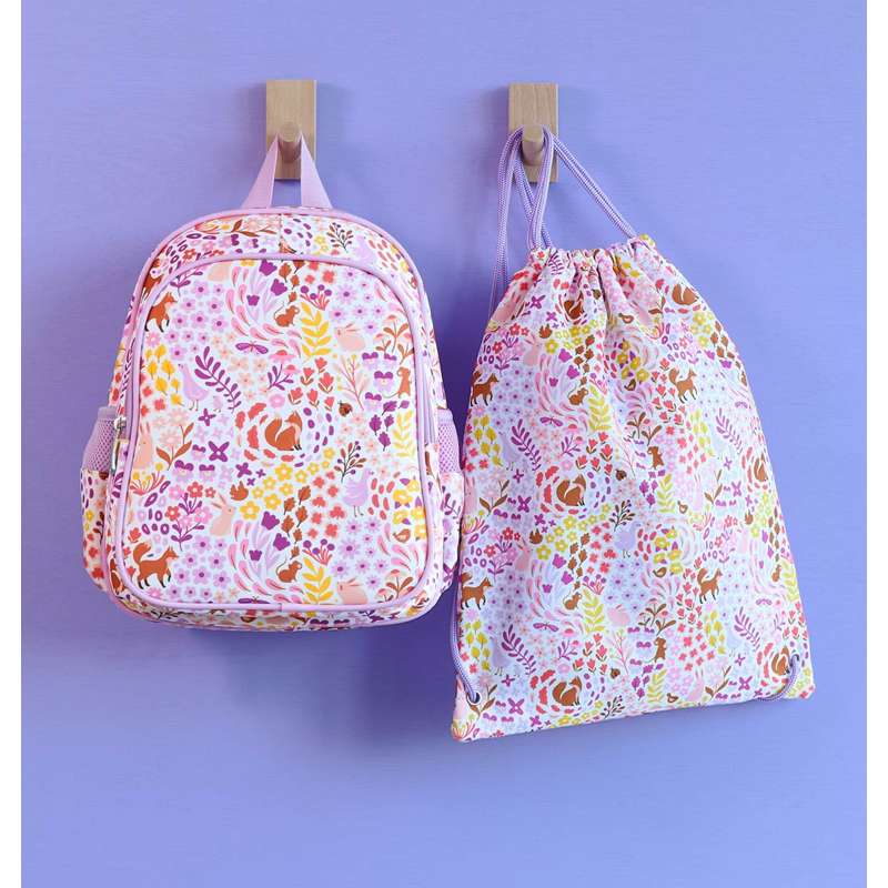 A Little Lovely Company Gymnastics bag - Flower Gardens