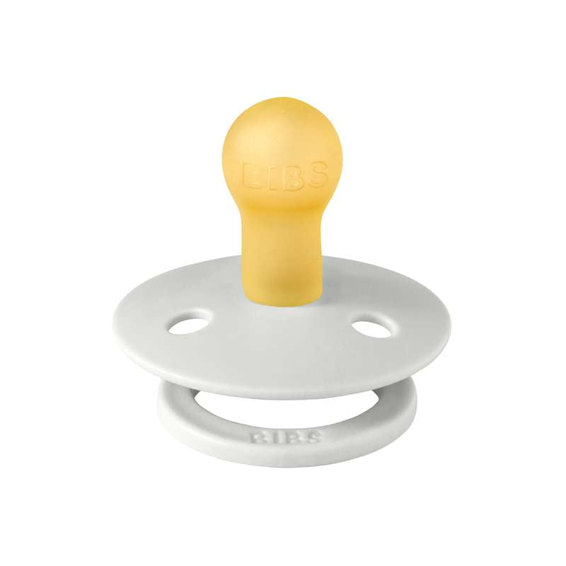 Succhietto Bibs Rotondo Colour - tg. 1 - gomma naturale - Foschia