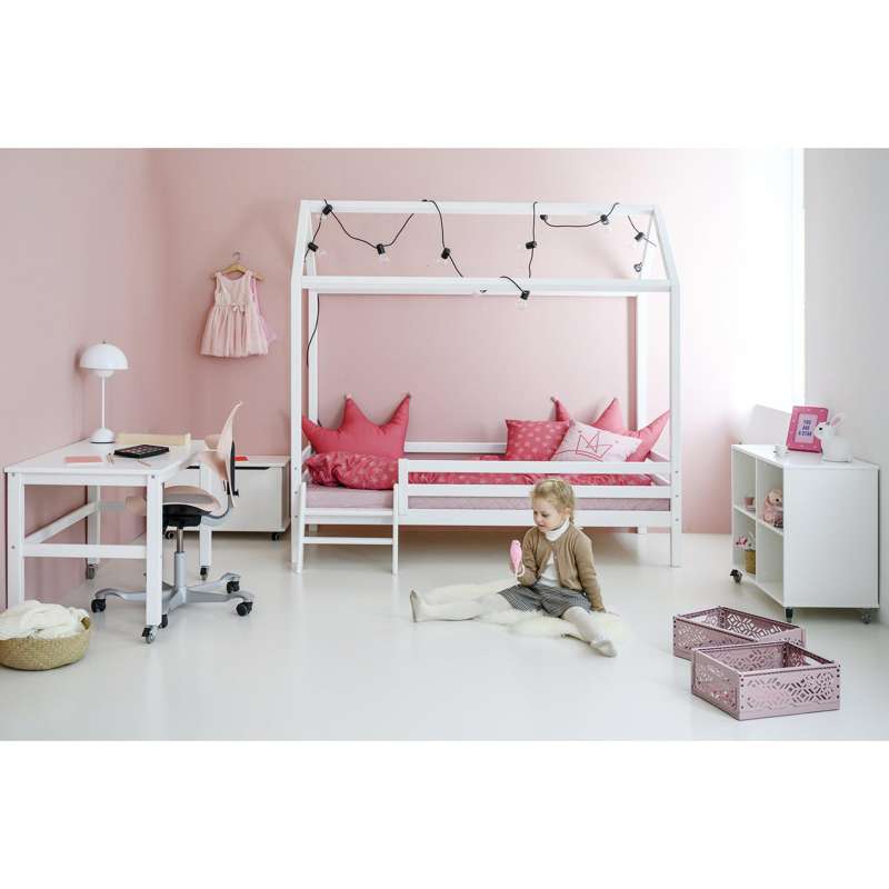 Hoppekids ECO Dream - Husseng s. Schody - 90x200 cm. - Biela