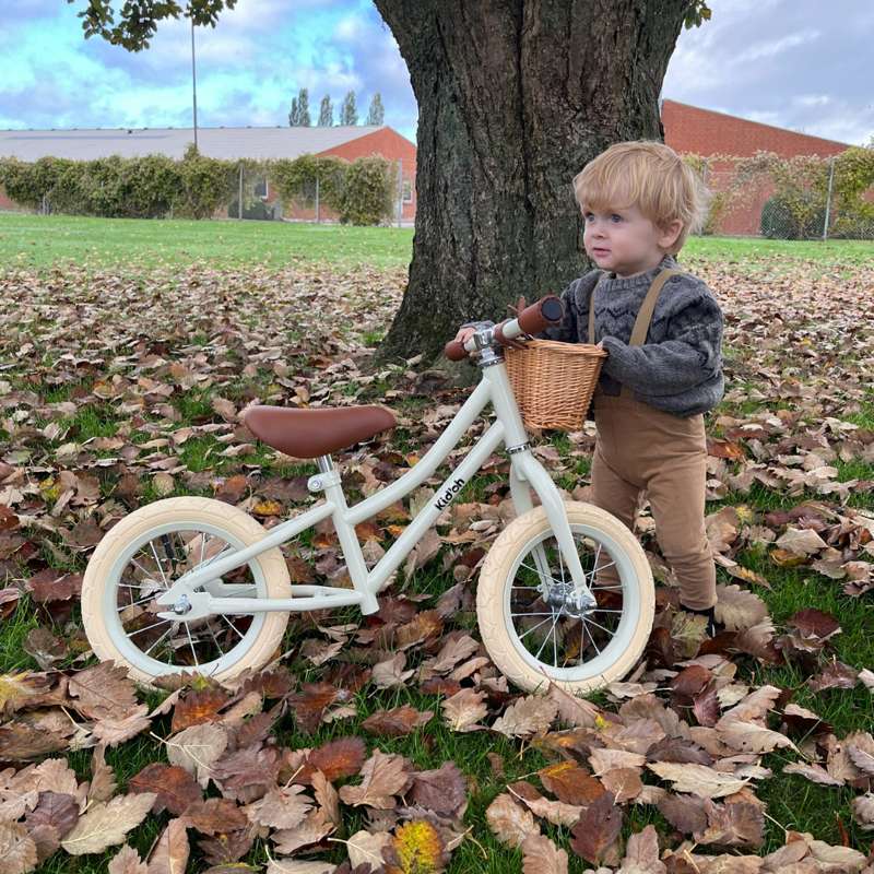 Kid'oh Fiets met fietsmand - Salie Zand