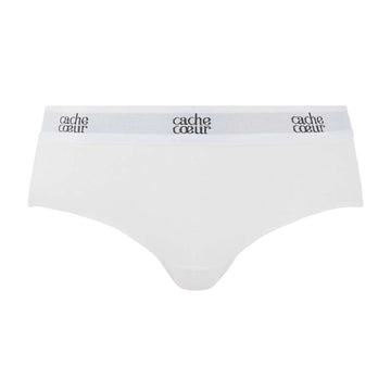 Cache Coeur Life - Maternity low waist brief - panties - White
