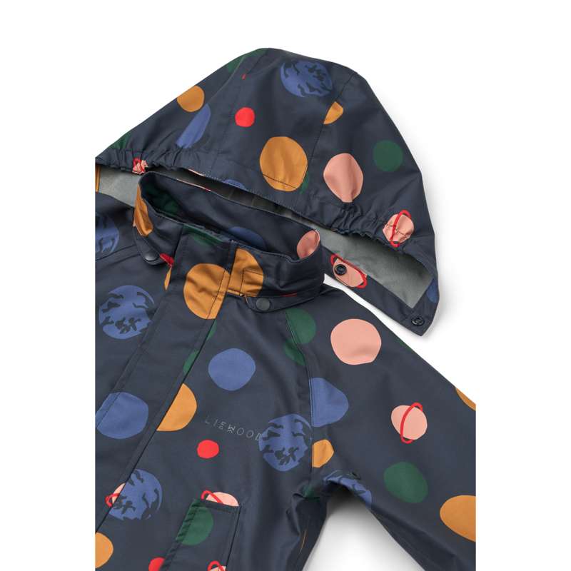 Liewood Pedia Zestaw deszczowy - Uniwersum/Klasyczna granatowa